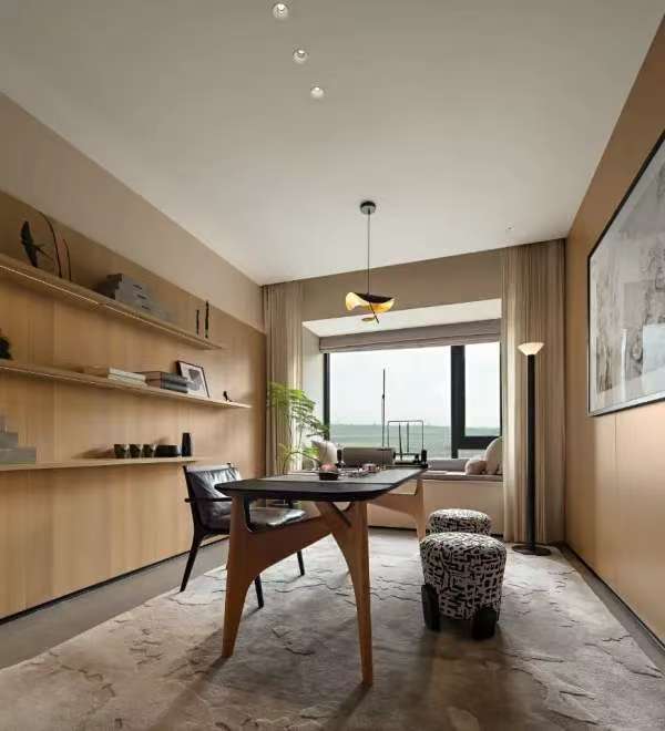 皇金树板材家具落地效果